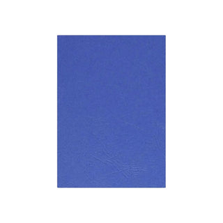 Deluxe Embossed Leather Board Binding Cover, 100/pack, Dark Blue