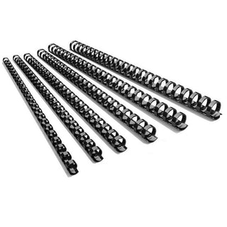Super Deal Comb Binding Rings, Black