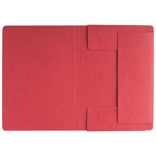 Pagna Manila Folder A4 with elastic fastener, Red