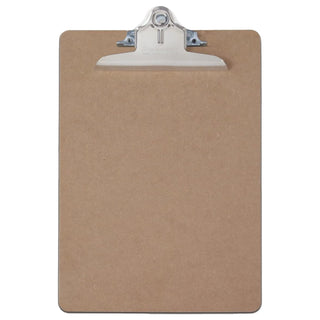 Laufer Hardfibre Clip Board A4 with Heavy Duty Clip