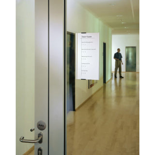 Durable INFO SIGN, 149 x 297 mm, Silver