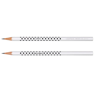 CARAN d'ACHE Graphite pencil 'CARD SPADE' HB, White