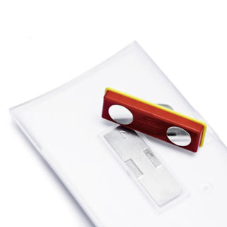 Durable CLICK FOLD Magnetic Name Badge, 90 x 54 mm