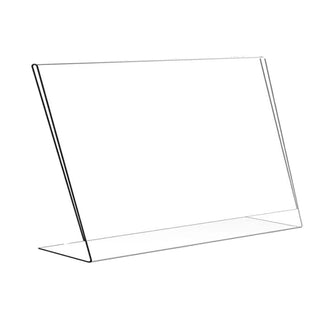 Acrylic Sign Holder L-Type, A3 Landscape, 420 x 297 mm