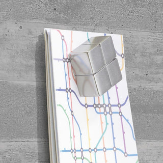 Sigel Magnetic Glass Board ARTVERUM, 130 x 55 cm, Fairfaced Concrete