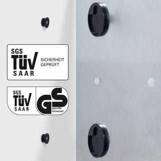 Sigel Magnetic Glass Board ARTVERUM, 130 x 55 cm, Fairfaced Concrete