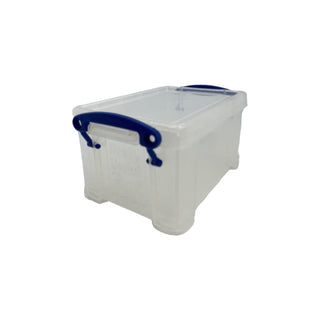 Really Useful Box, 0.7 Litre, 155 x 100 x 80mm, Clear