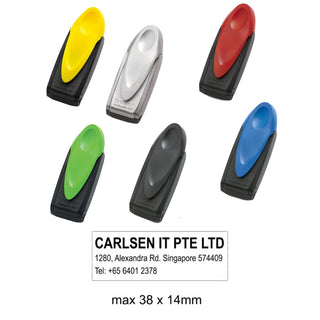 Trodat Mobile Printy 9411 Stamp, max. 4 Lines Text, 38 x 14 mm