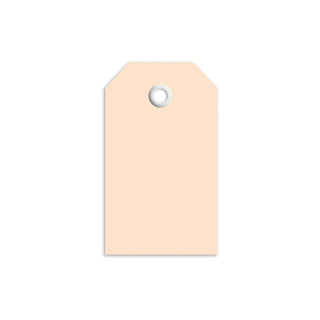 Herma Merchandise Tags with plastic eyelet, 35 x 60 mm, Brown