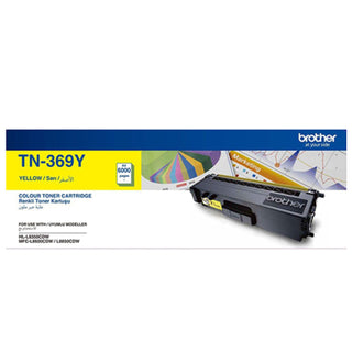 Brother TN-369Y Yellow High Yield Toner Cartridge