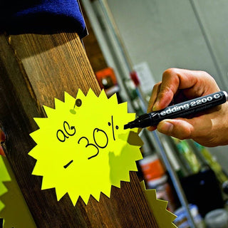 edding 2200C Permanent Marker, 1-5mm Chisel Tip, Brown