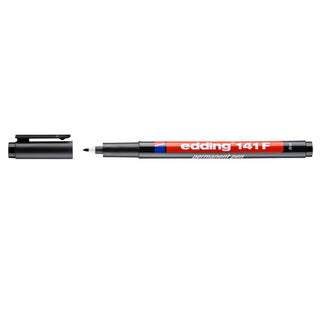 edding 141 F Permanent Multi-Marker Fine, 0.6mm, Black