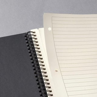 Sigel Spiral Notepad CONCEPTUM A4, Hardcover, Lined, Black