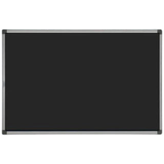 Bi-Office Black Board, 90x120cm, Aluminium Frame
