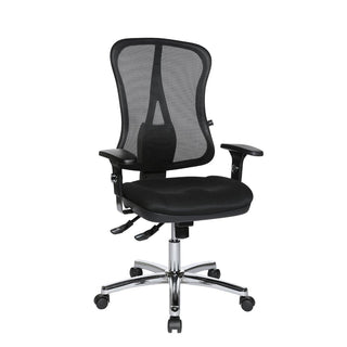 Topstar HEAD POINT SY SOMO Mesh Office Chair, Mesh/Fabric Black
