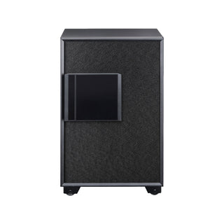 Eagle EGE-085 Fire Resistant Safe, Digital & Key & Finger Print Lock, Black/Red