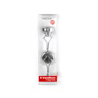 Trendform Magnetic Hook TWISTER, 2/pack, Stainless Steel