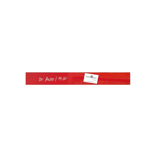 Sigel Magnetic Glass Board ARTVERUM,  6.5 x 55 cm, Red