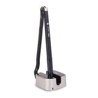 deli Desk Pen Gel CLASSIC, 0.7mm, Black/Silver