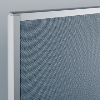 Sigel MEET UP Agile Fabric Room Divider & Pin Board with Agile Base, 90x180cm, Grey