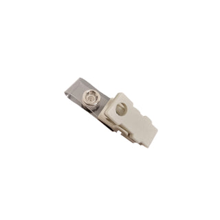 ID Card Strap Clip, Black/Grey
