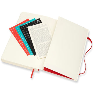 MOLESKINE 2025 Daily Diary/Planner A5, 13 x 21 cm, softcover, Scarlet Red