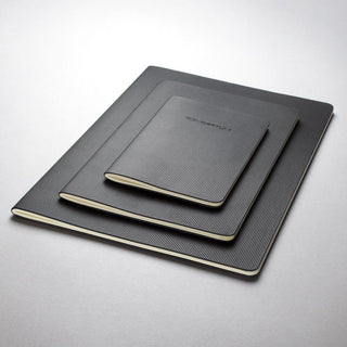 Sigel Journal CONCEPTUM A6, Stapled, Softcover, Lined, Black