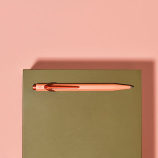 CARAN d'ACHE 849 Ballpoint Pen CLAIM YOUR STYLE, Tangerine - Limited Edition