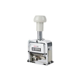 deli 7508 Numbering Machine, 50.5x32.5x19.5cm, 8 digits