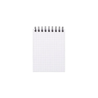 RHODIA Spiral Notepad, Graph Ruled, 80gsm, 80/pages, Black, Assorted Sizes