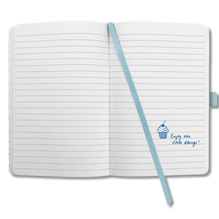 Sigel Notebook JOLIE A5, Hardcover, Lined, Sky Blue