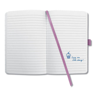 Sigel Notebook JOLIE A5, Hardcover, Lined, Pink Purple