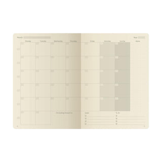 Sigel Weekly Planner CONCEPTUM A5, undated, hardcover, Black