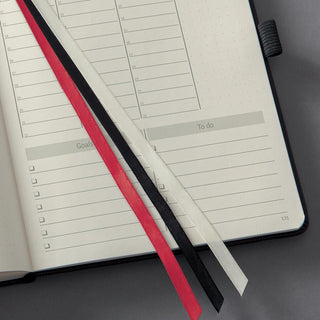 Sigel Weekly Planner CONCEPTUM A5, undated, hardcover, Black