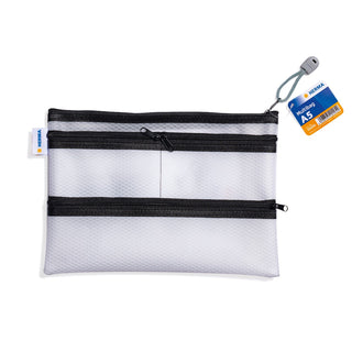 Herma Multibag Zip, A5, Black