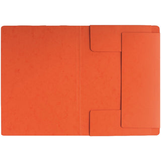 Pagna Manila Folder A4 with elastic fastener, Orange
