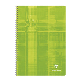Clairefontaine Spiral Notebook A4, Lined, 90gsm, 100/pages, Assorted Colors