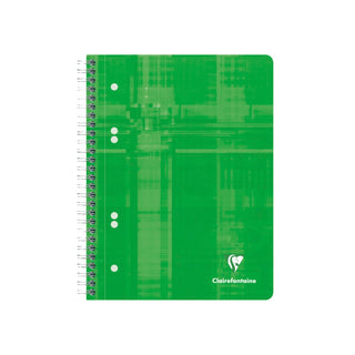 Clairefontaine Spiral Notebook A5+, Lined, 90gsm, 160/pages, Assorted Colors