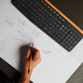RHODIA Undated Weekly Paper Desk Pad Planner, 594 x 420mm, 30sheets/pad