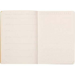 RHODIA Perpetual undated Diary A5, Soft PU Cover, 1Week/1Page, Black