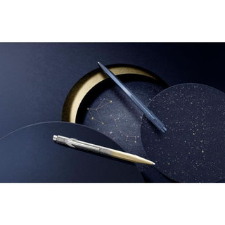 CARAN d'ACHE 849 Ballpoint Pen COSMIC BLUE, Gold - Special Edition