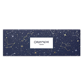 CARAN d'ACHE 849 Ballpoint Pen COSMIC BLUE, Gold - Special Edition