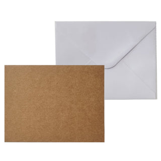 Greeting Cards with Envelope, 13.9 x 10.8cm, per pc, Assorted Colors