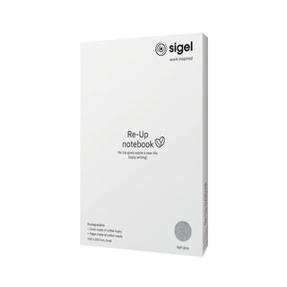 Sigel Notebook RE-UP A5, Softcover, Lined, Assorted Colors
