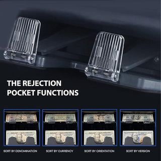 Ribao BCS-160 Two-Pocket Mixed Denomination Money Counting Machine