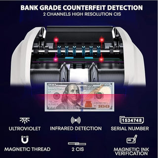 Ribao BCS-160 Two-Pocket Mixed Denomination Money Counting Machine