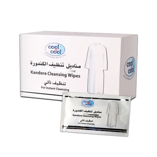 cool&cool Fabric Cleansing Wipes Sachet