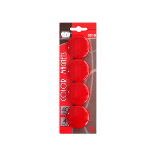 SDI Color Magnets, 40mm, 4/pack, available in Black, Blue, Orange, Red or White