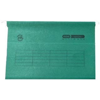 Elba Suspension File F/S, 50/box, Green