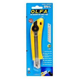 OLFA Heavy Duty Cutter BN-L 18mm, Yellow